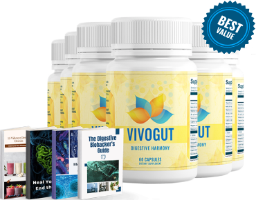 VivoGut 6 bottles with 4 digital bonuses